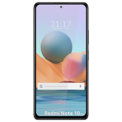 Protector Cristal Templado Completo 5D Full Glue Negro para Xiaomi Redmi Note 10 Pro Vidrio 2