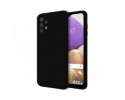 Funda Silicona Líquida Ultra Suave para Samsung Galaxy A32 5G color Negra