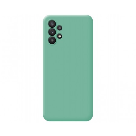 Funda Silicona Líquida Ultra Suave para Samsung Galaxy A32 5G color Verde