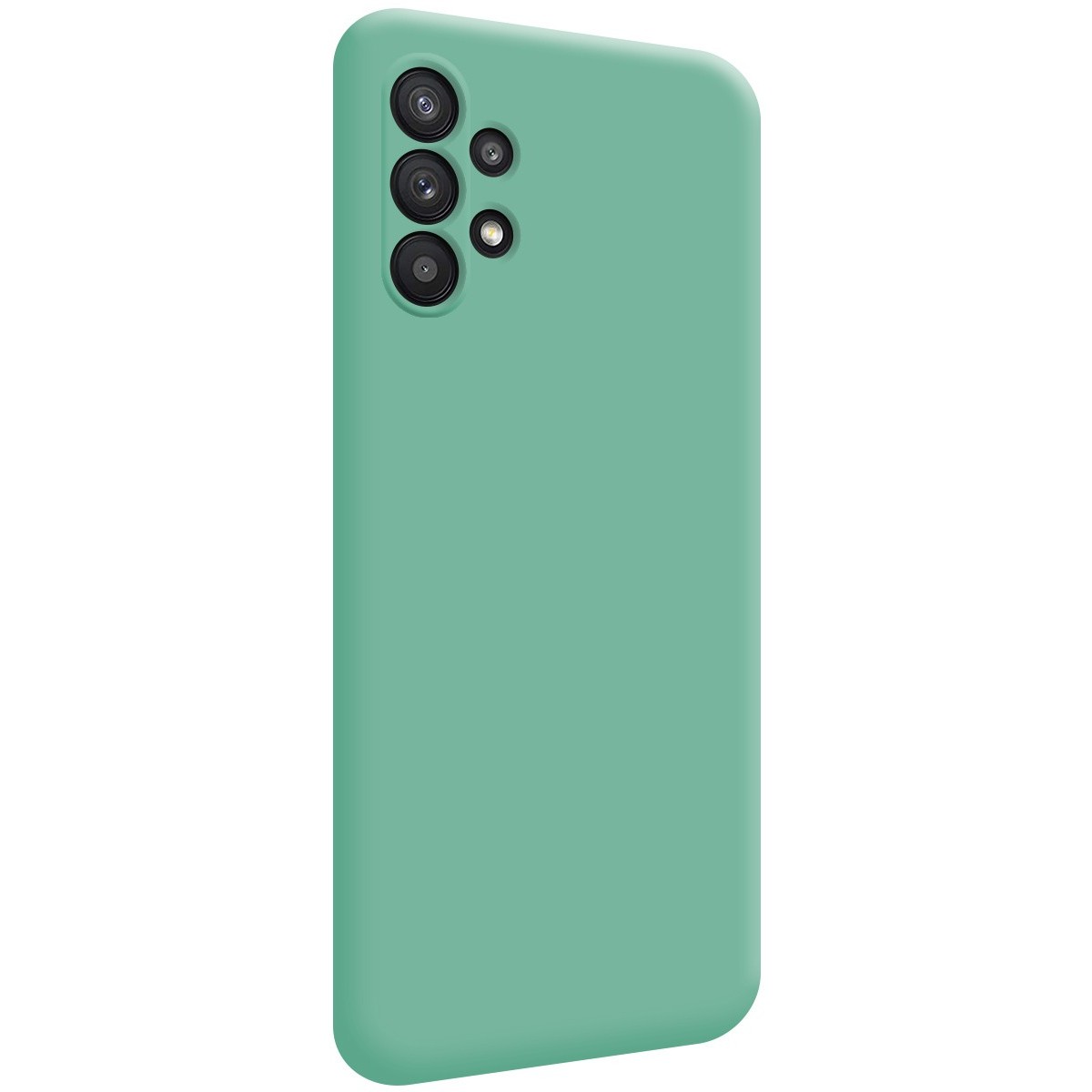 Funda Silicona Líquida Ultra Suave para Samsung Galaxy A32 5G color Verde