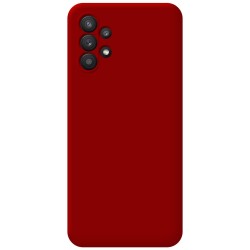 Funda Silicona Líquida Ultra Suave para Samsung Galaxy A32 5G color Roja 2