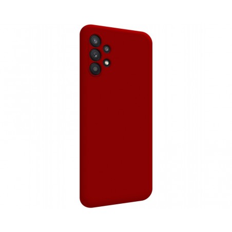 Funda Silicona Líquida Ultra Suave para Samsung Galaxy A32 5G color Roja