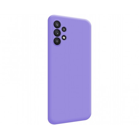 Funda Silicona Líquida Ultra Suave para Samsung Galaxy A32 5G color Morada