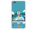 Funda Gel Tpu para Zte Nubia M2 Lite Diseño Cohete Dibujos