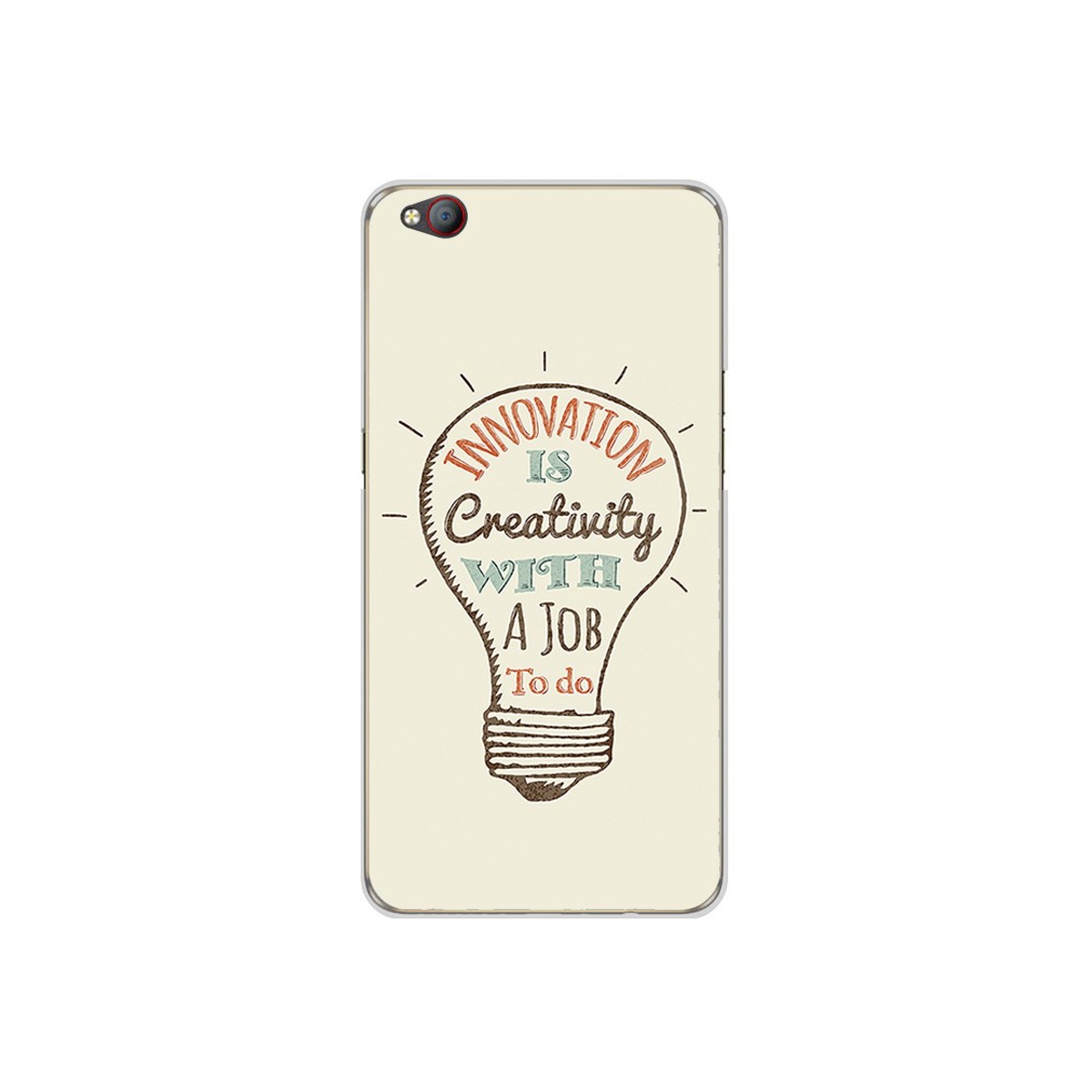 Funda Gel Tpu para Zte Nubia M2 Lite Diseño Creativity Dibujos