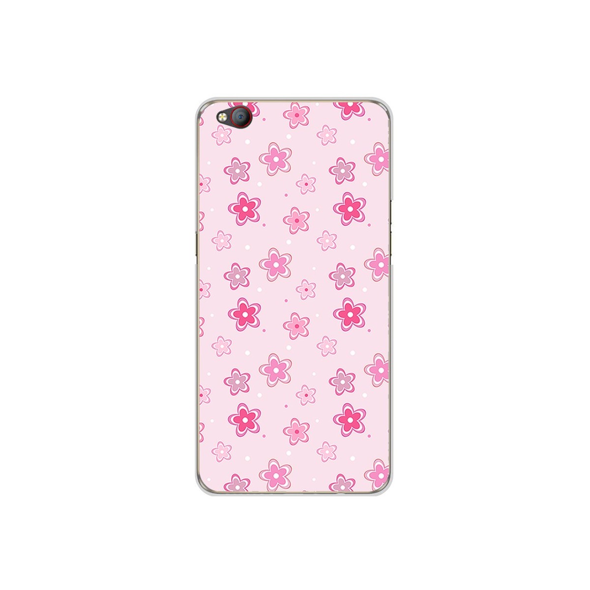 Funda Gel Tpu para Zte Nubia M2 Lite Diseño Flores Dibujos