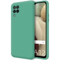Funda Silicona Líquida Ultra Suave para Samsung Galaxy A12 / M12 color Verde