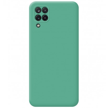 Funda Silicona Líquida Ultra Suave para Samsung Galaxy A12 / M12 color Verde