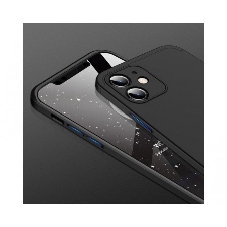 Funda Carcasa GKK 360 para Iphone 12 (6.1) color Negra