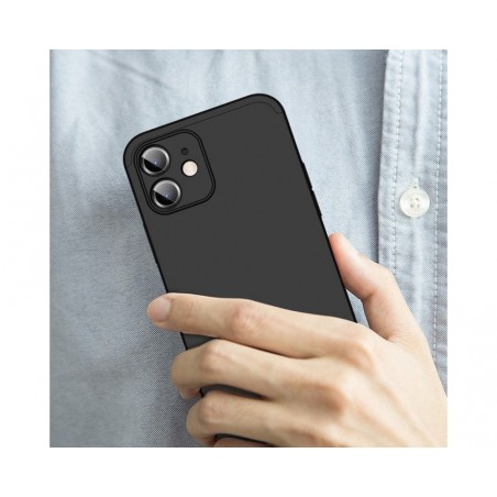 Funda Carcasa GKK 360 para Iphone 12 (6.1) color Negra