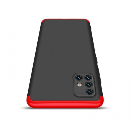 Funda Carcasa GKK 360 para Samsung Galaxy M51 color Negra / Roja