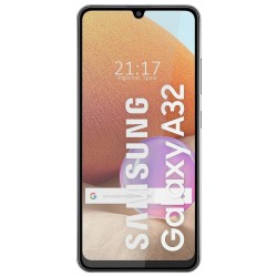 Protector Cristal Templado Completo 5D Full Glue Negro para Samsung Galaxy A32 4G Vidrio 2