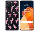 Funda Gel Transparente para OnePlus 9 5G diseño Flamenco Dibujos
