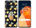 Funda Gel Transparente para OnePlus 9 5G diseño Piña Dibujos