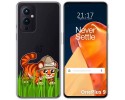 Funda Gel Transparente para OnePlus 9 5G diseño Tigre Dibujos