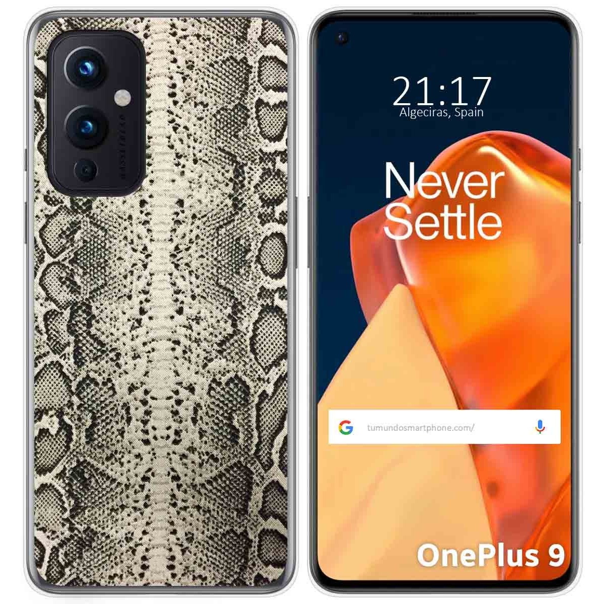 Funda Gel Tpu para OnePlus 9 5G diseño Animal 01 Dibujos
