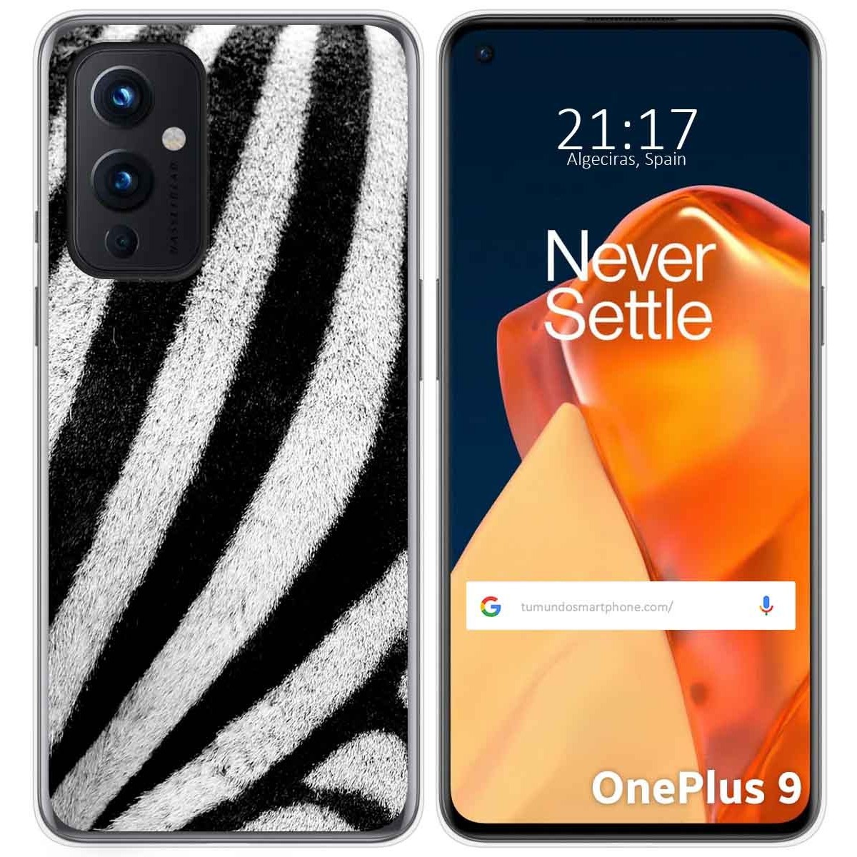Funda Gel Tpu para OnePlus 9 5G diseño Animal 02 Dibujos