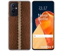 Funda Gel Tpu para OnePlus 9 5G diseño Cuero 01 Dibujos