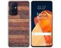 Funda Gel Tpu para OnePlus 9 5G diseño Madera 03 Dibujos
