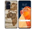 Funda Gel Tpu para OnePlus 9 5G diseño Madera 07 Dibujos