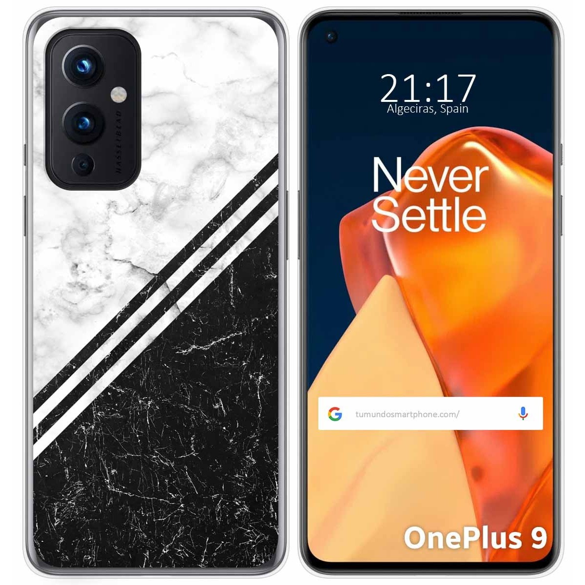 Funda Gel Tpu para OnePlus 9 5G diseño Mármol 01 Dibujos
