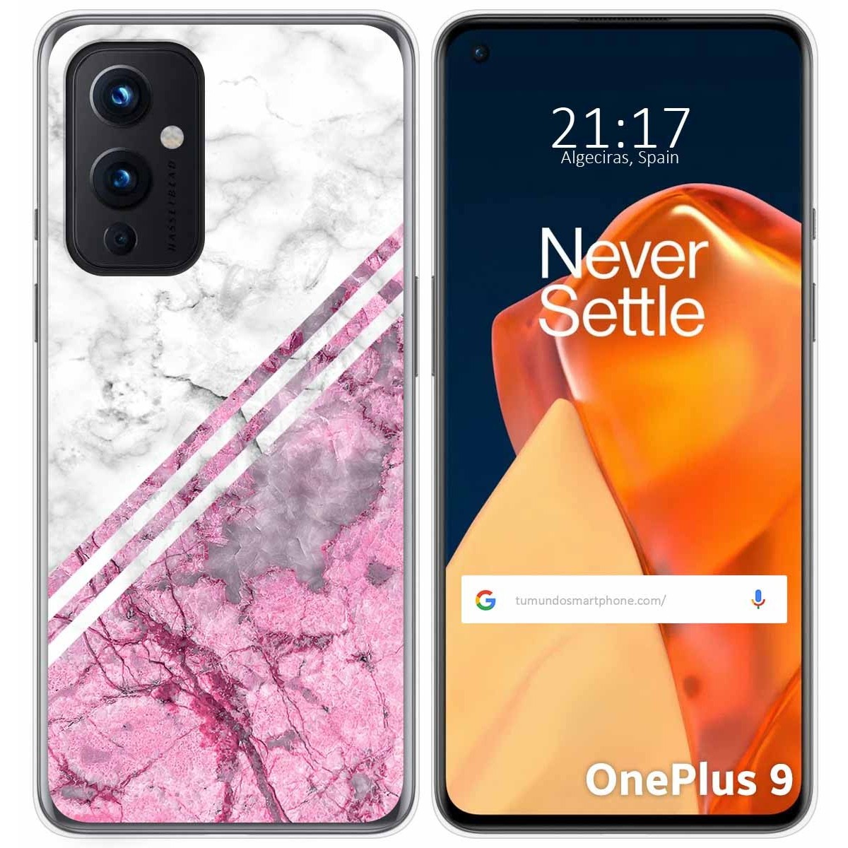Funda Gel Tpu para OnePlus 9 5G diseño Mármol 03 Dibujos