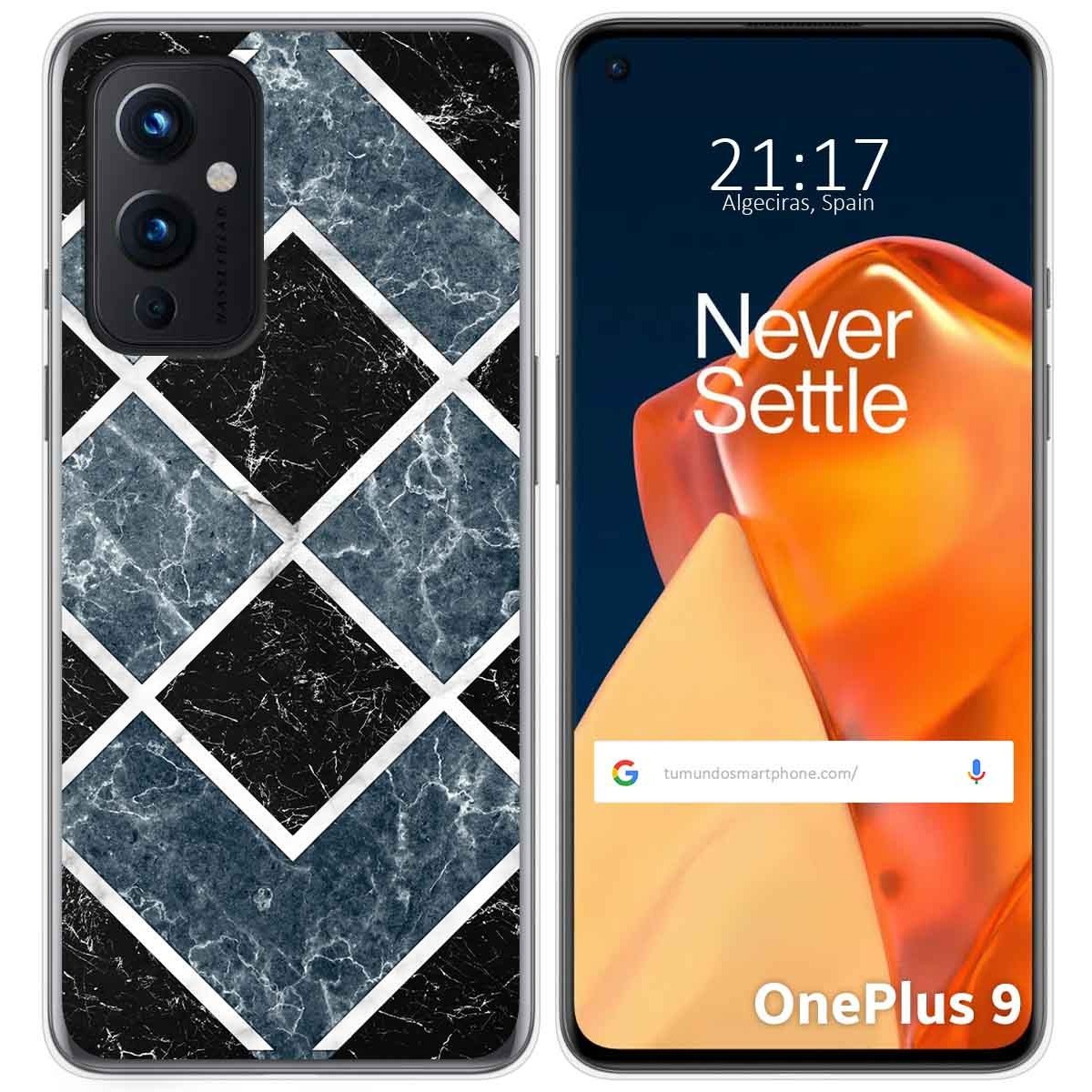 Funda Gel Tpu para OnePlus 9 5G diseño Mármol 06 Dibujos