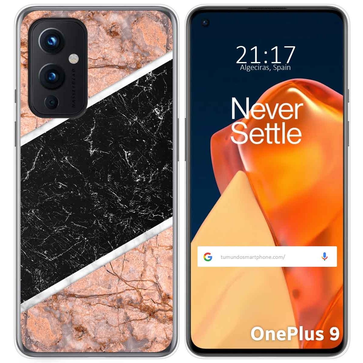 Funda Gel Tpu para OnePlus 9 5G diseño Mármol 07 Dibujos