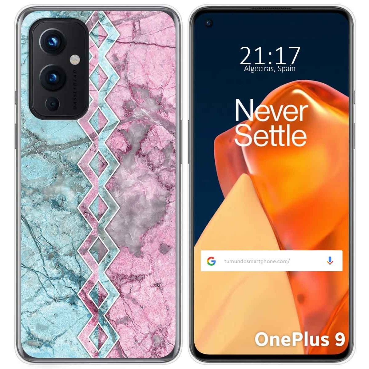Funda Gel Tpu para OnePlus 9 5G diseño Mármol 08 Dibujos