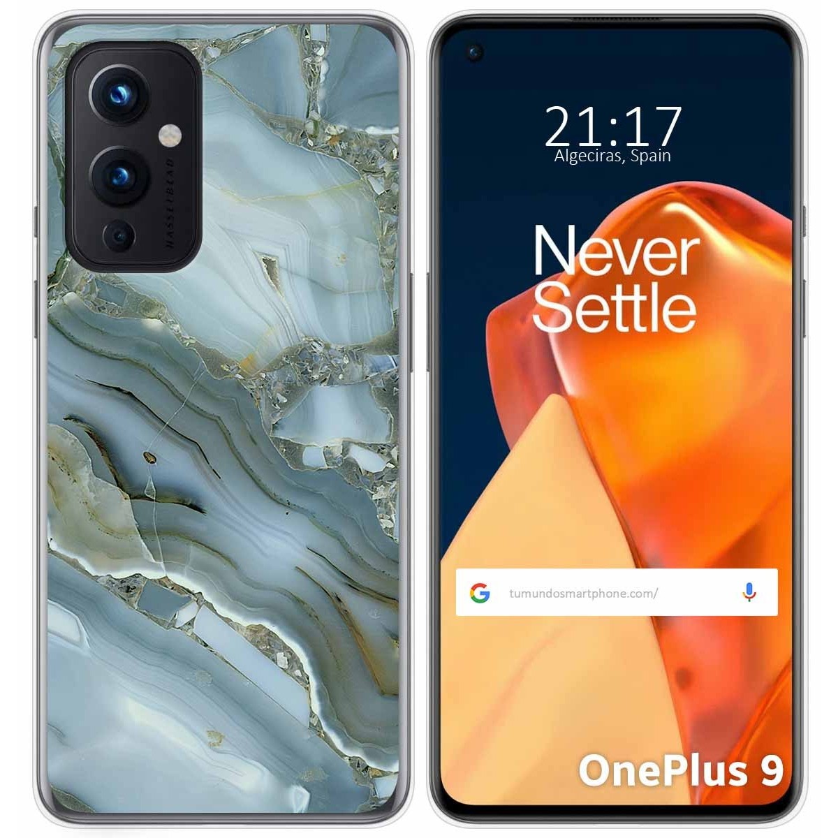 Funda Gel Tpu para OnePlus 9 5G diseño Mármol 09 Dibujos