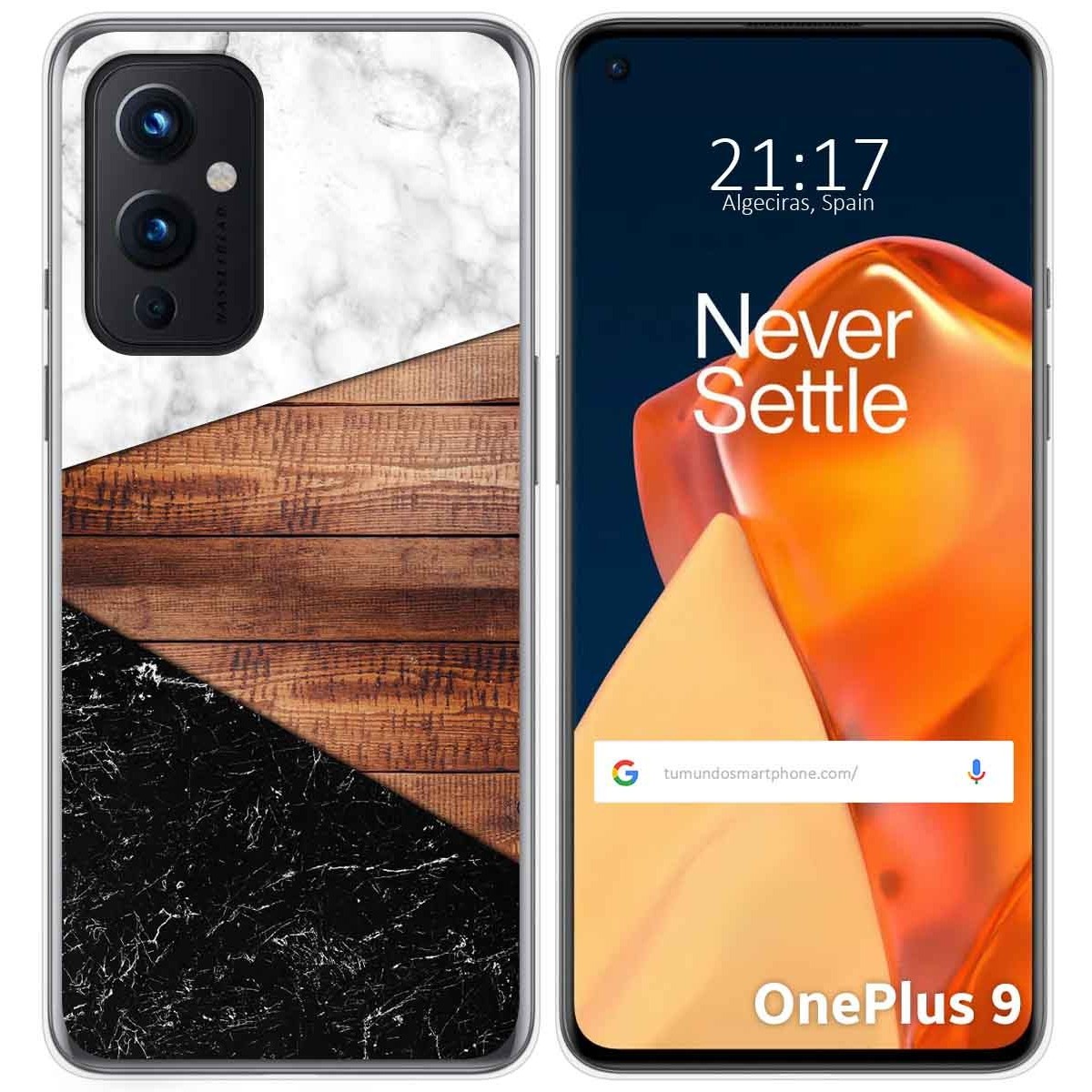 Funda Gel Tpu para OnePlus 9 5G diseño Mármol 11 Dibujos