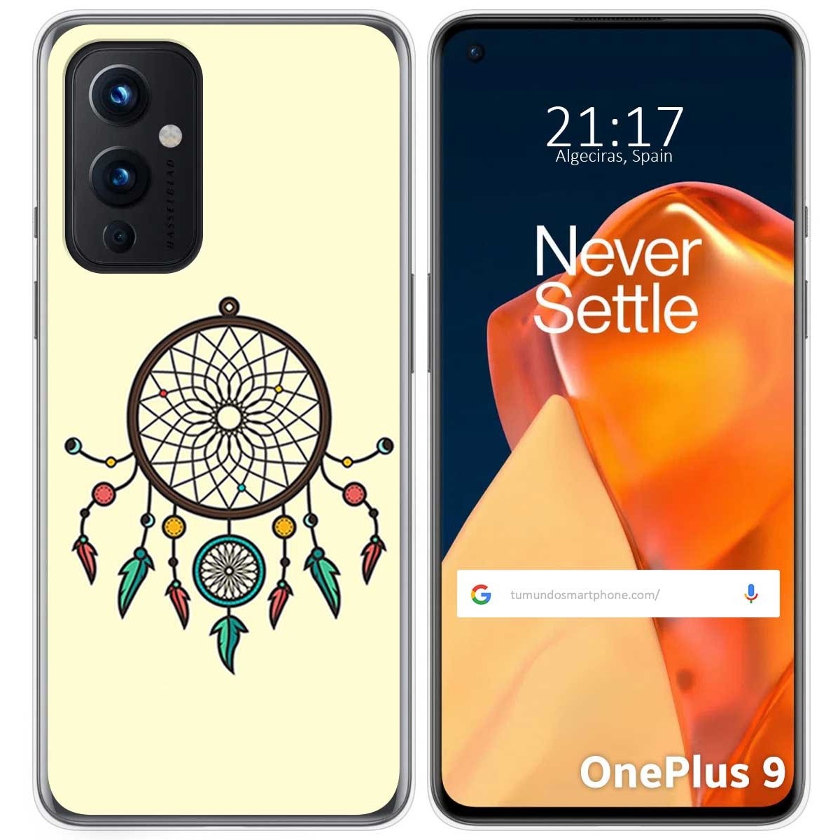 Funda Gel Tpu para OnePlus 9 5G diseño Atrapasueños Dibujos