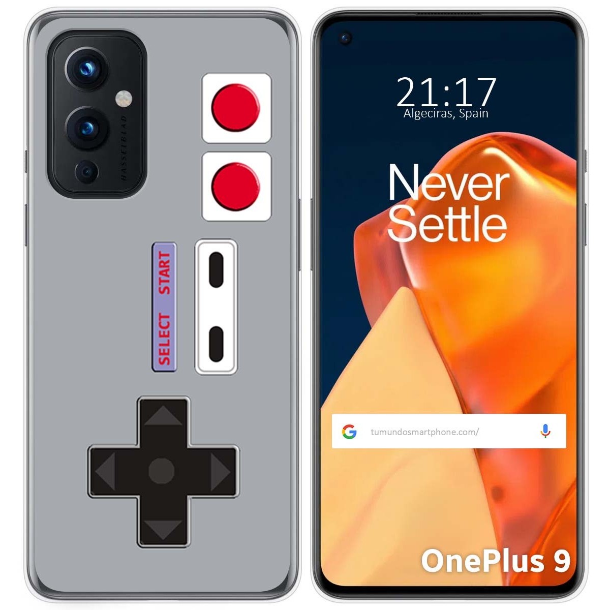 Funda Gel Tpu para OnePlus 9 5G diseño Consola Dibujos