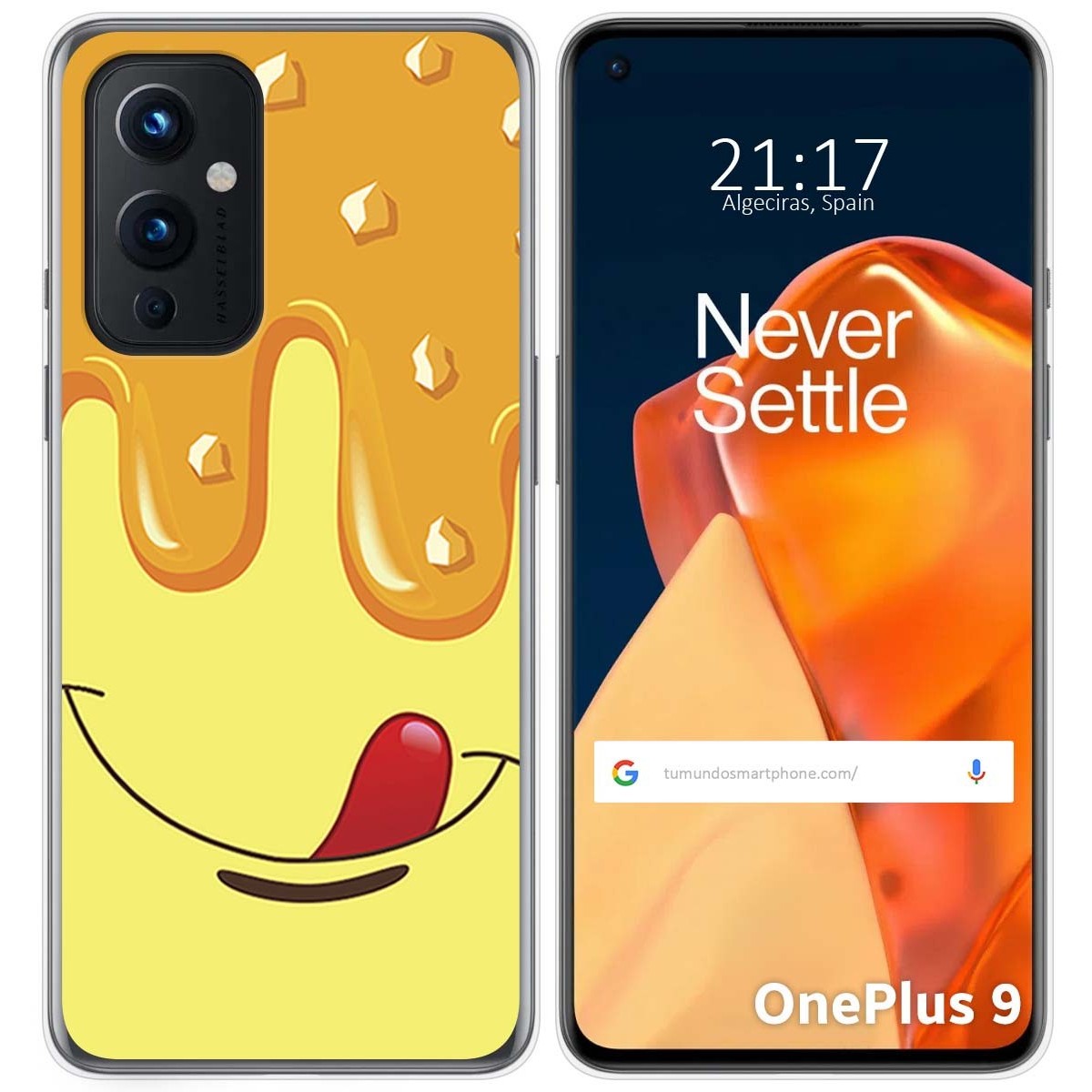Funda Gel Tpu para OnePlus 9 5G diseño Helado Vainilla Dibujos