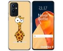 Funda Gel Tpu para OnePlus 9 5G diseño Jirafa Dibujos