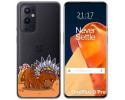Funda Gel Transparente para OnePlus 9 Pro 5G diseño Bufalo Dibujos