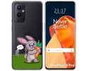 Funda Gel Transparente para OnePlus 9 Pro 5G diseño Conejo Dibujos