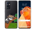 Funda Gel Transparente para OnePlus 9 Pro 5G diseño Panda Dibujos