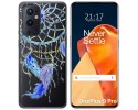 Funda Gel Transparente para OnePlus 9 Pro 5G diseño Plumas Dibujos