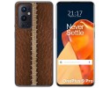 Funda Gel Tpu para OnePlus 9 Pro 5G diseño Cuero 01 Dibujos