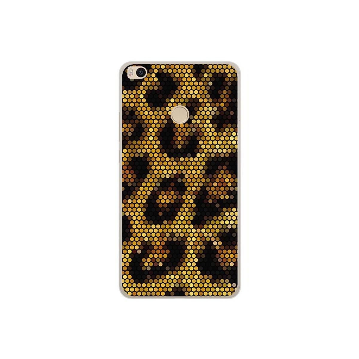 Funda Gel Tpu para Xiaomi Mi Max 2 Diseño Leopardo Dibujos