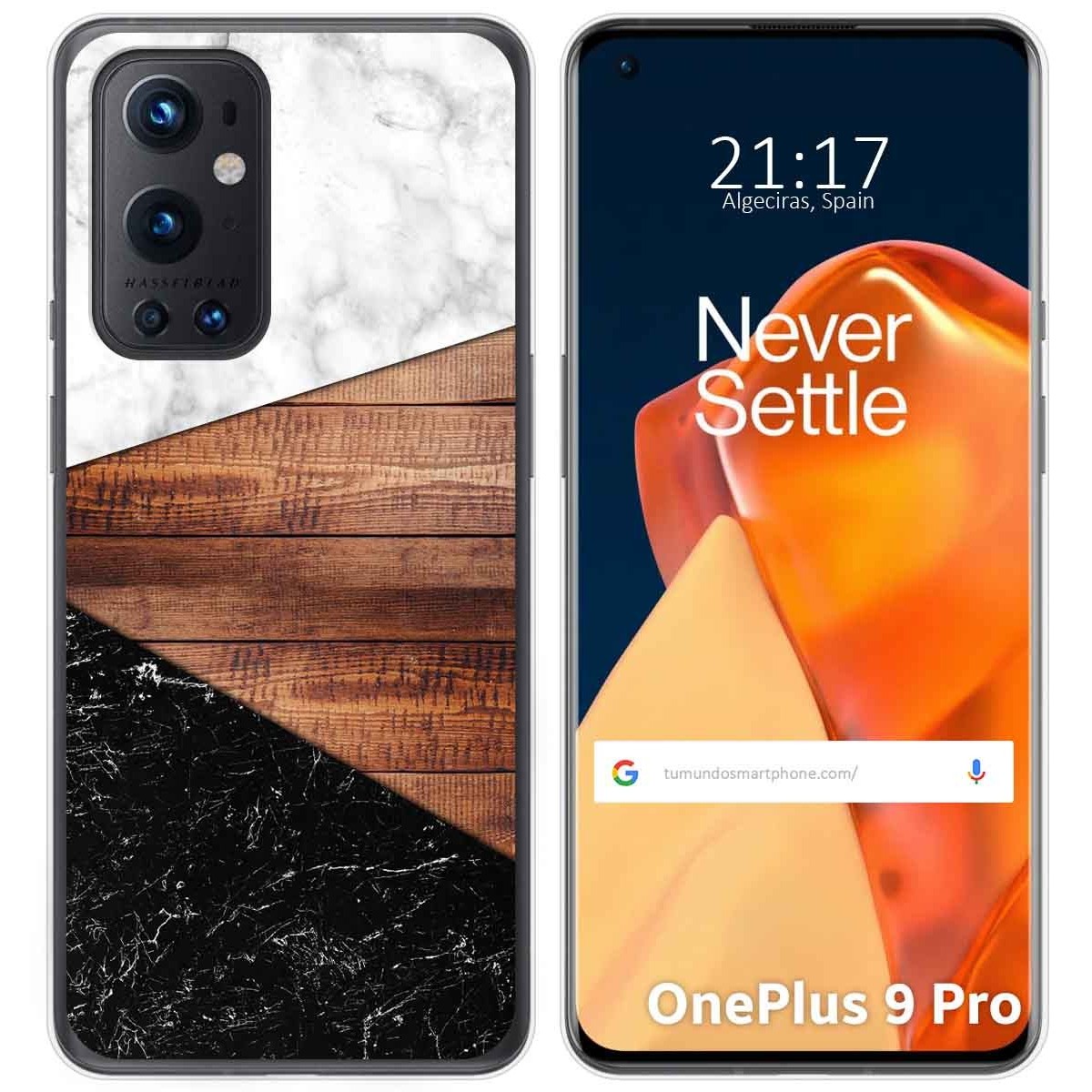 Funda Gel Tpu para OnePlus 9 Pro 5G diseño Mármol 11 Dibujos
