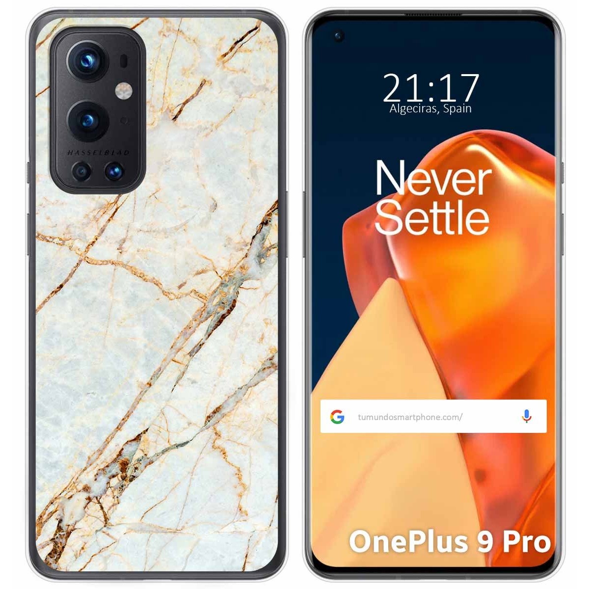 Funda Gel Tpu para OnePlus 9 Pro 5G diseño Mármol 13 Dibujos