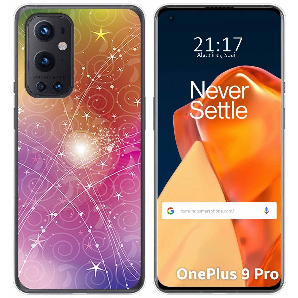 Funda Gel Tpu para OnePlus 9 Pro 5G diseño Abstracto Dibujos