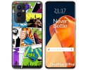 Funda Gel Tpu para OnePlus 9 Pro 5G diseño Comic Dibujos