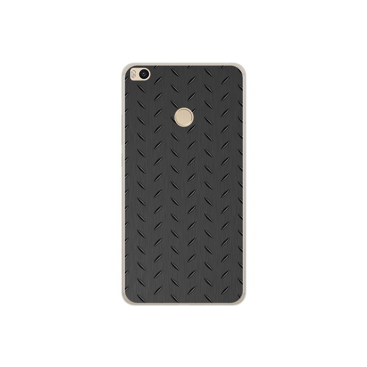 Funda Gel Tpu para Xiaomi Mi Max 2 Diseño Metal Dibujos