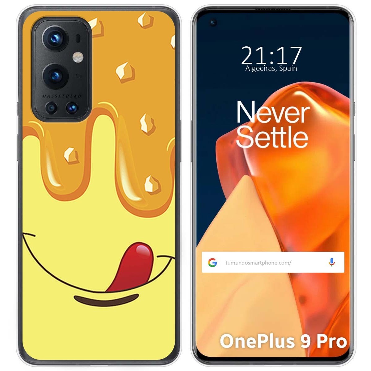 Funda Gel Tpu para OnePlus 9 Pro 5G diseño Helado Vainilla Dibujos