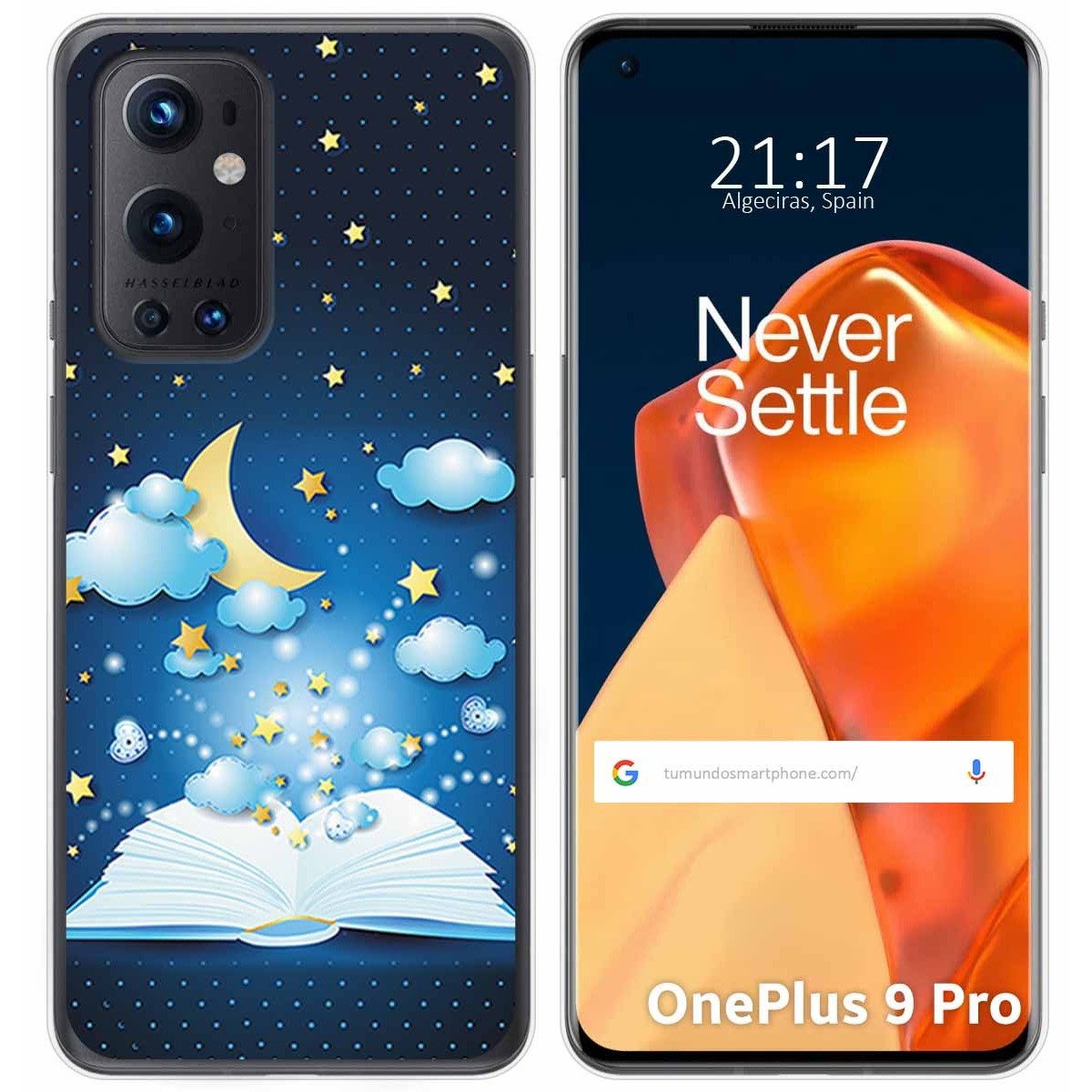 Funda Gel Tpu para OnePlus 9 Pro 5G diseño Libro Cuentos Dibujos
