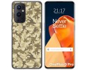 Funda Gel Tpu para OnePlus 9 Pro 5G diseño Sand Camuflaje Dibujos