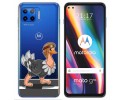 Funda Gel Transparente para Motorola Moto G 5G Plus diseño Avestruz Dibujos